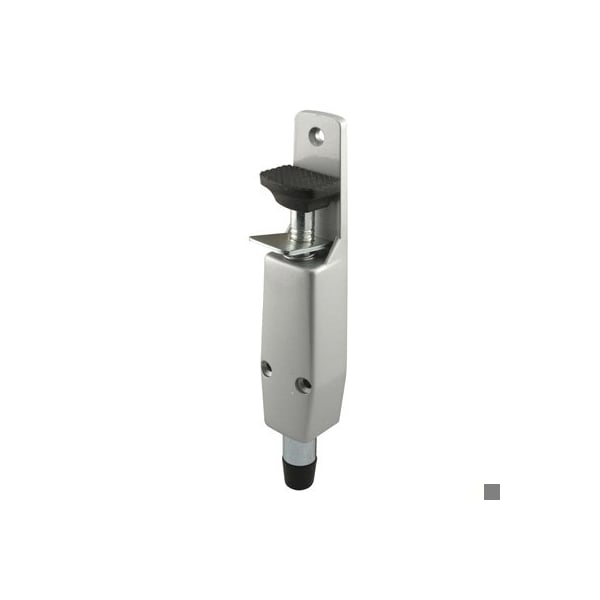 Step-On Door Holder, Diecast Aluminum, Spring-Loaded (Single Pack)
